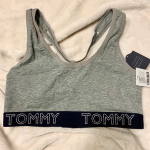 Tommy Hilfigurer Logo Bralette M NEW